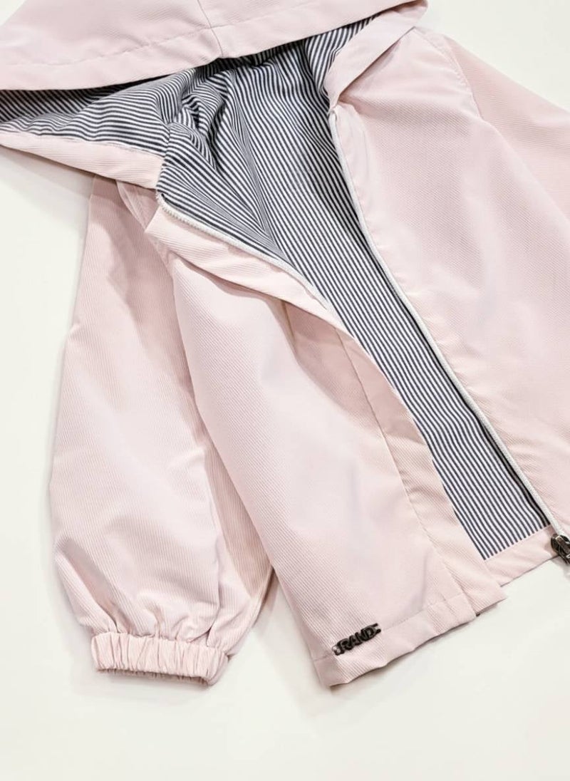 Pink Waterproof Baby Jacket & Bag - Image 3